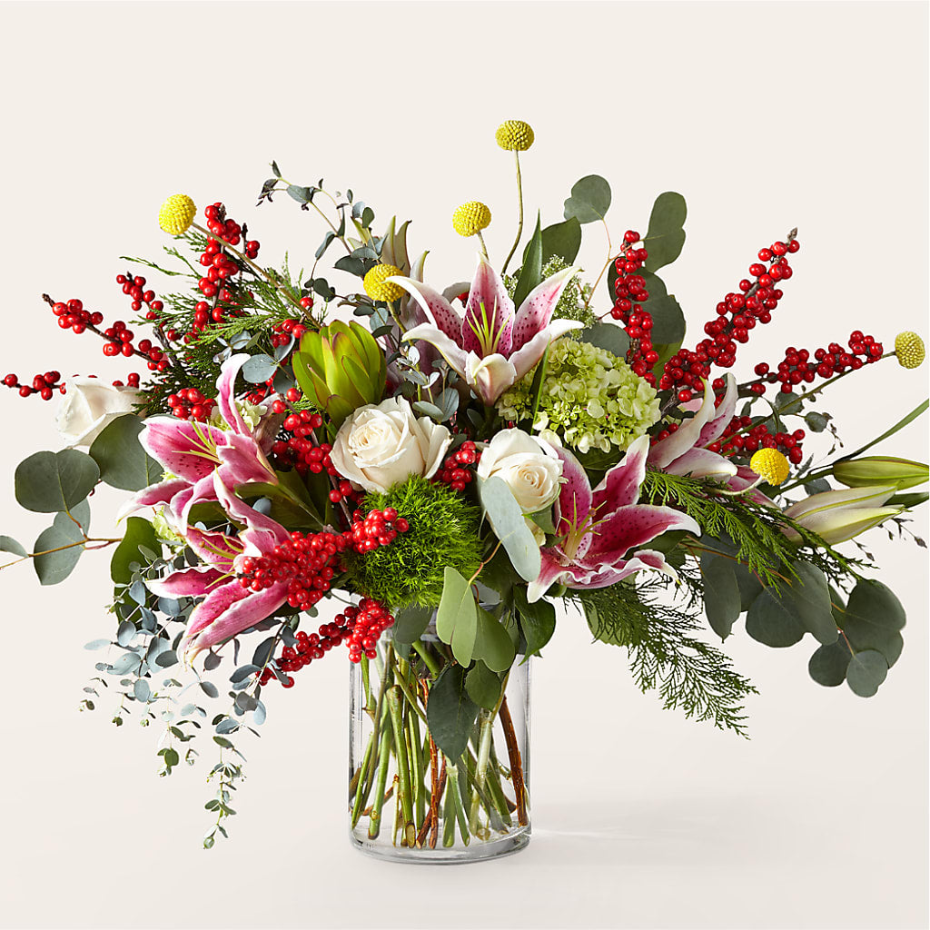 Berry & Bright Bouquet – Realm Of Blooms, Carnegie PA