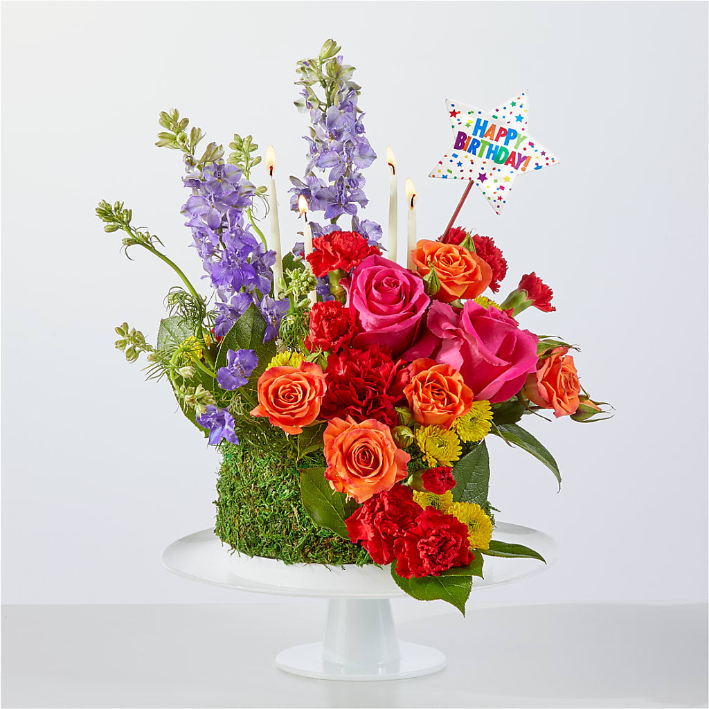 Best Year Yet Floral Cake – Realm Of Blooms, Carnegie PA