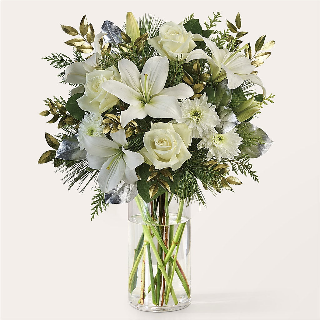 Wintry Mix Bouquet – Realm Of Blooms, Carnegie PA