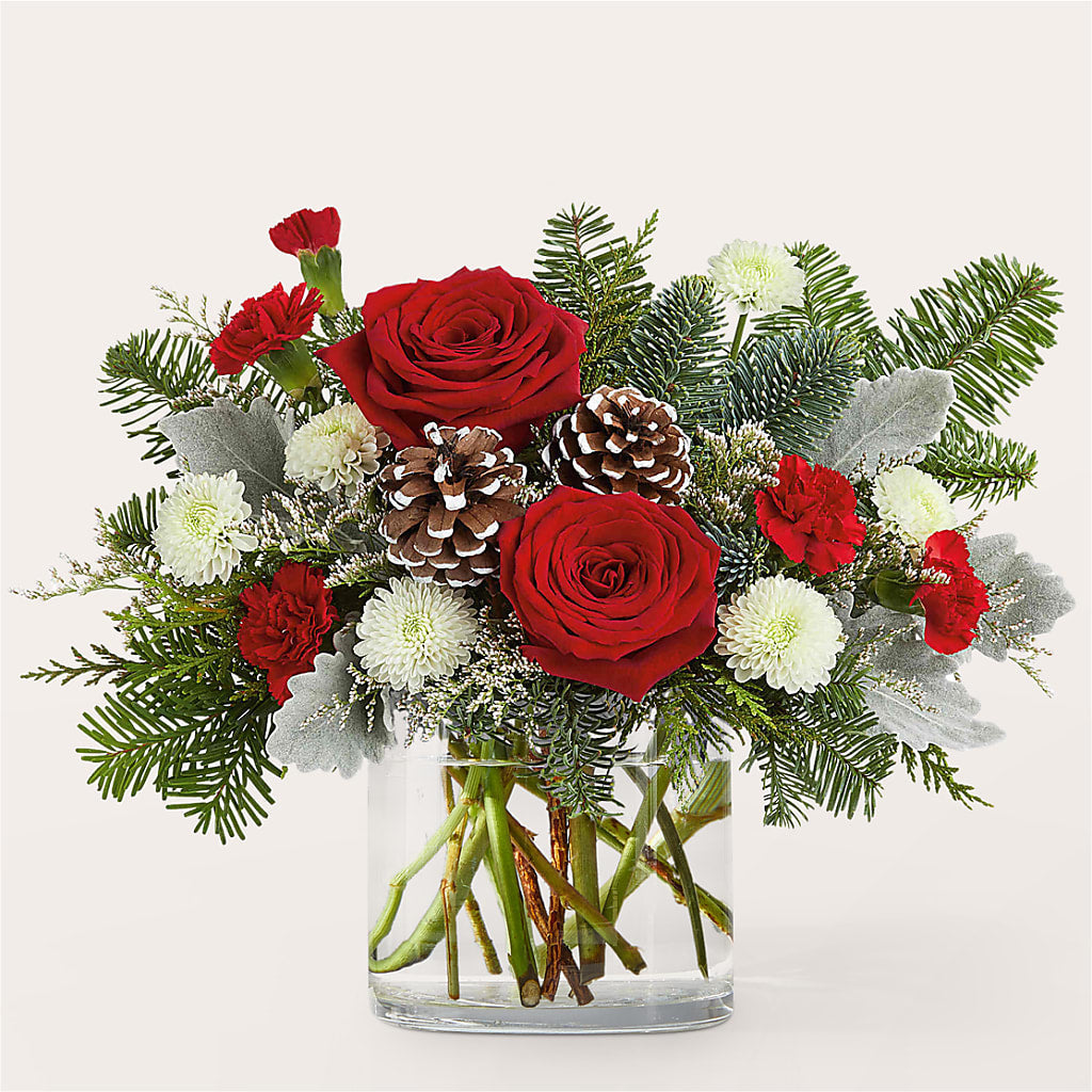 Yule Cheer Bouquet – Realm Of Blooms, Carnegie PA
