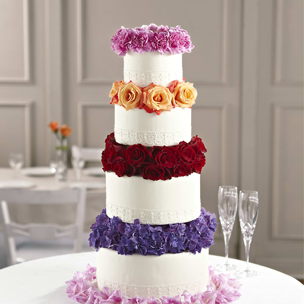 Infinite Love Cake Décor – Realm Of Blooms, Carnegie PA