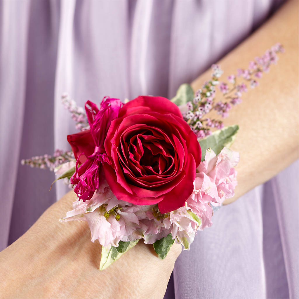 Rose Charm Corsage – Realm Of Blooms, Carnegie PA