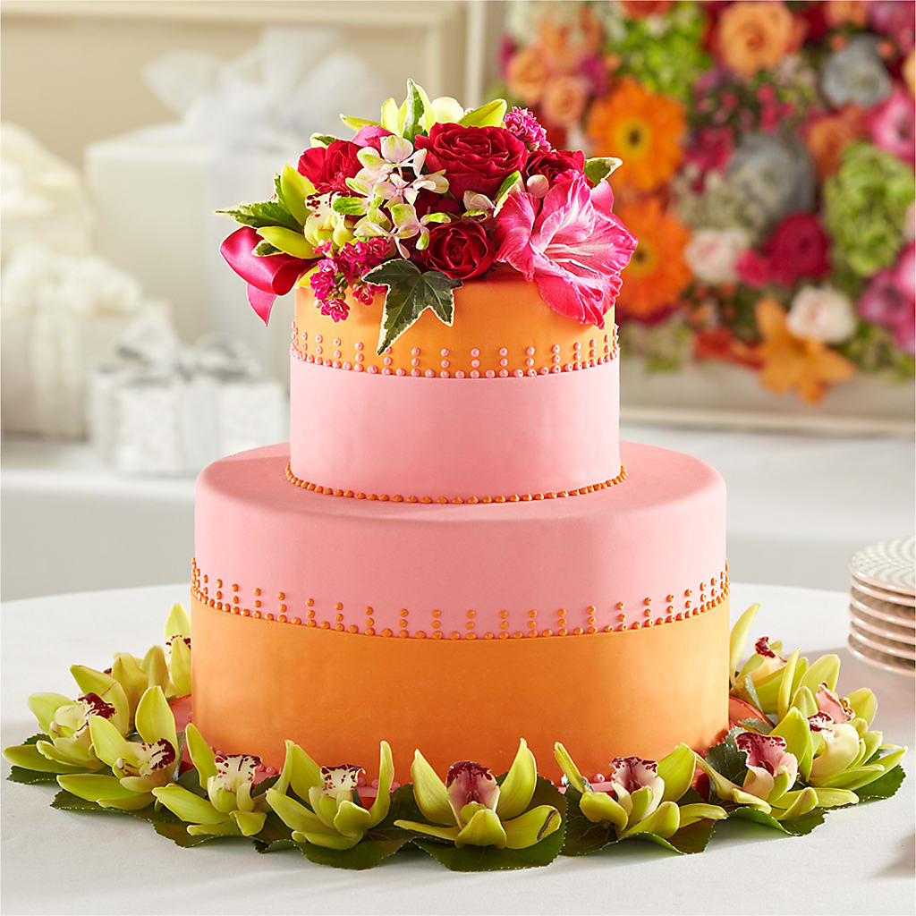 Sweet Citrus Cake Decor – Realm Of Blooms, Carnegie PA