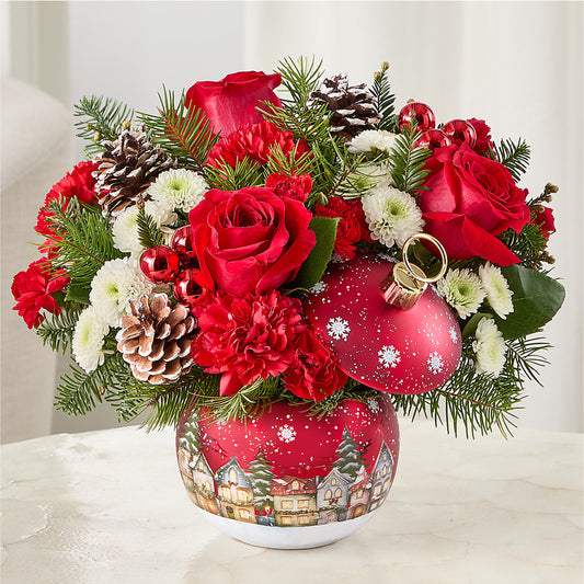 Christmas Carols Ornament –  Realm Of Blooms, Carnegie PA