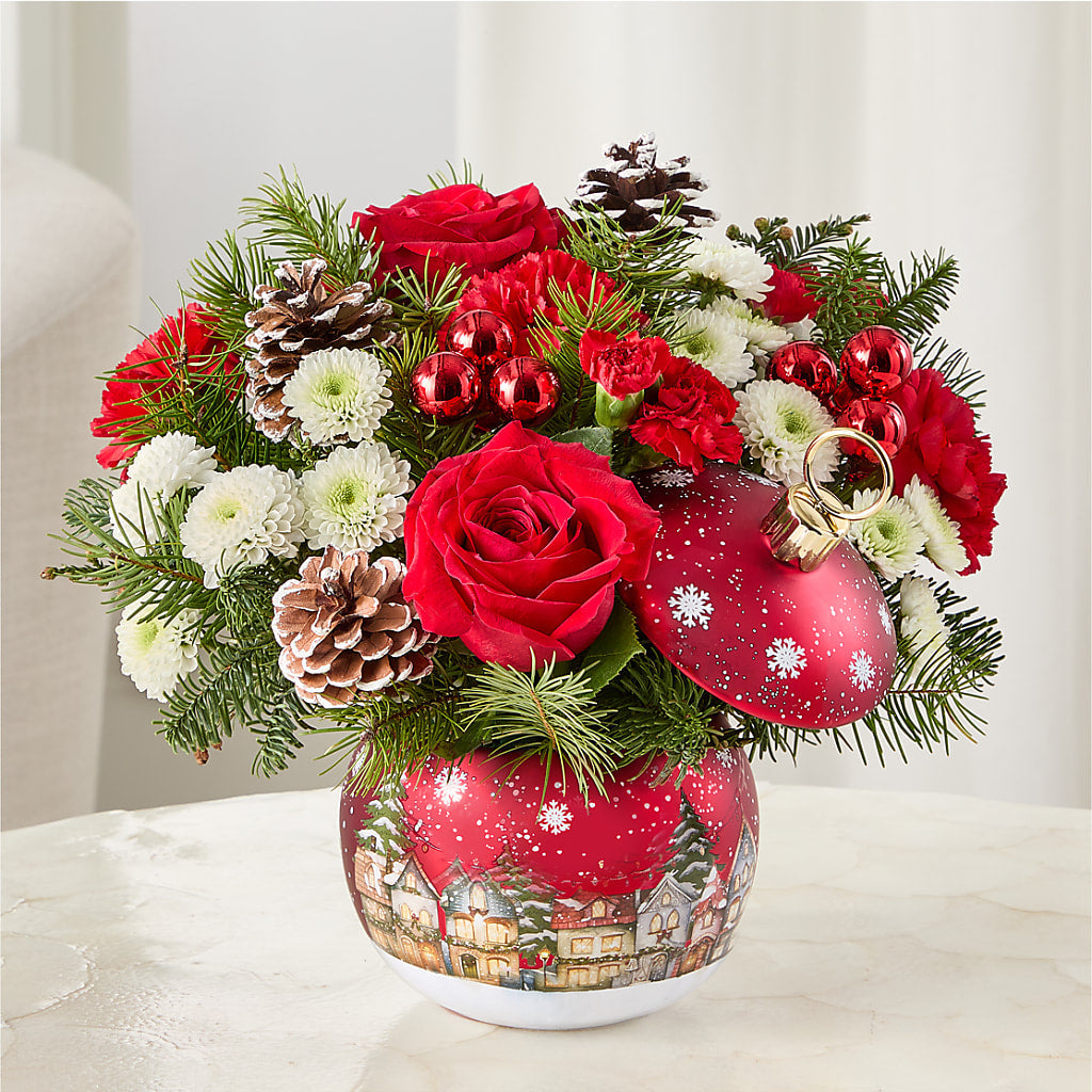 Christmas Carols Ornament –  Realm Of Blooms, Carnegie PA