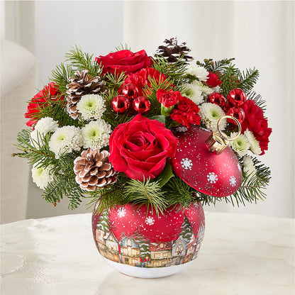 Christmas Carols Ornament –  Realm Of Blooms, Carnegie PA