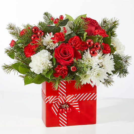 Presents Under the Tree Bouquet –  Realm Of Blooms, Carnegie PA