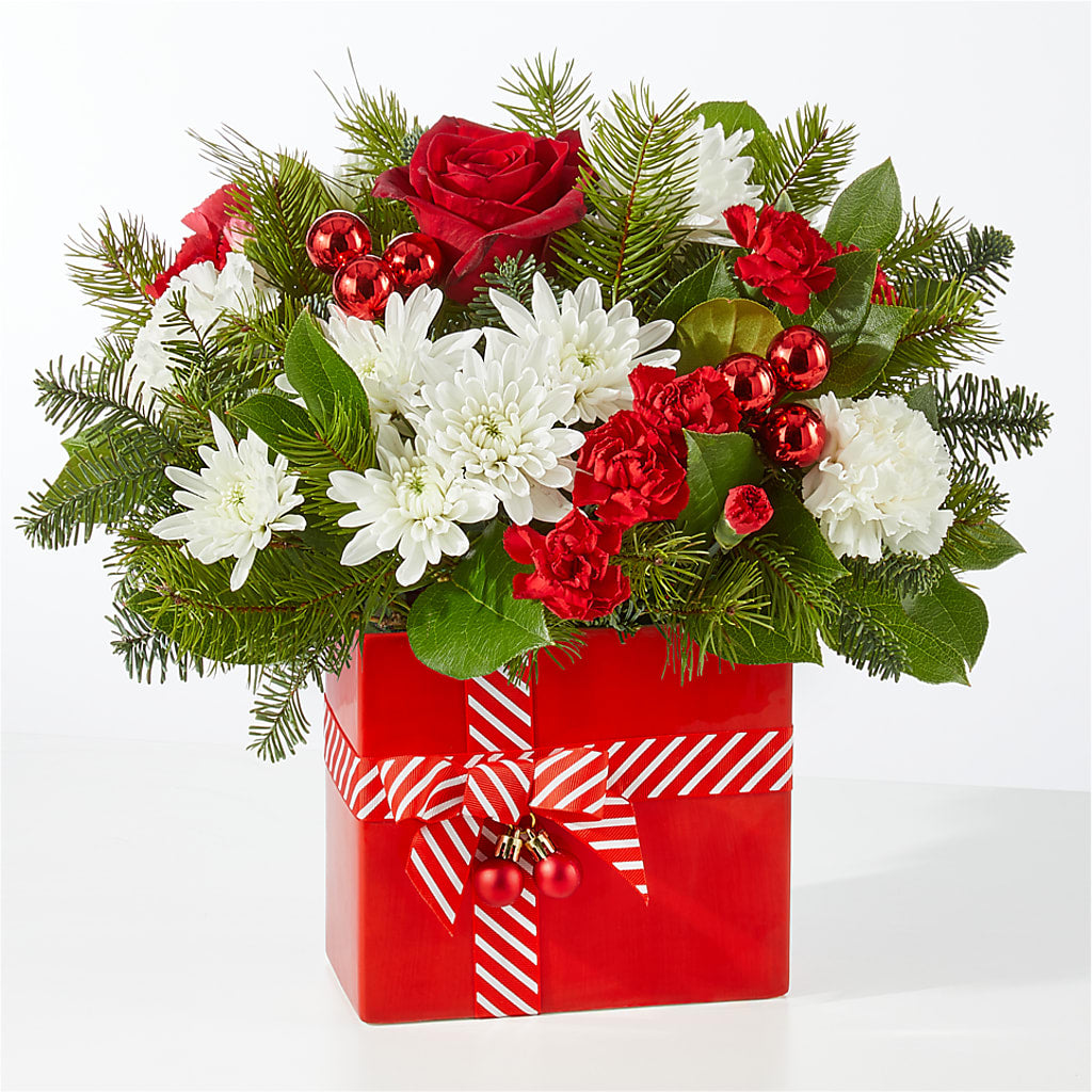 Presents Under the Tree Bouquet –  Realm Of Blooms, Carnegie PA