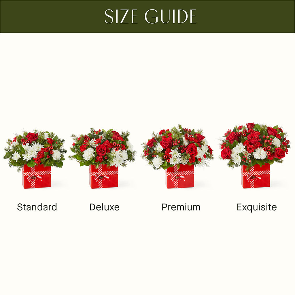 Presents Under the Tree Bouquet –  Realm Of Blooms, Carnegie PA