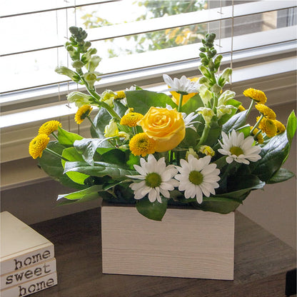 Sun Salutation Box Bouquet –  Realm Of Blooms, Carnegie PA