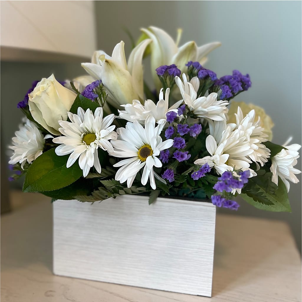Beyond Blue Box Bouquet –  Realm Of Blooms, Carnegie PA