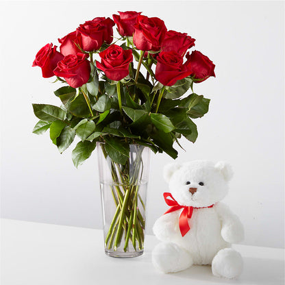 Romantic Long Stem Red Rose Bouquet Bundles –  Realm Of Blooms, Carnegie PA