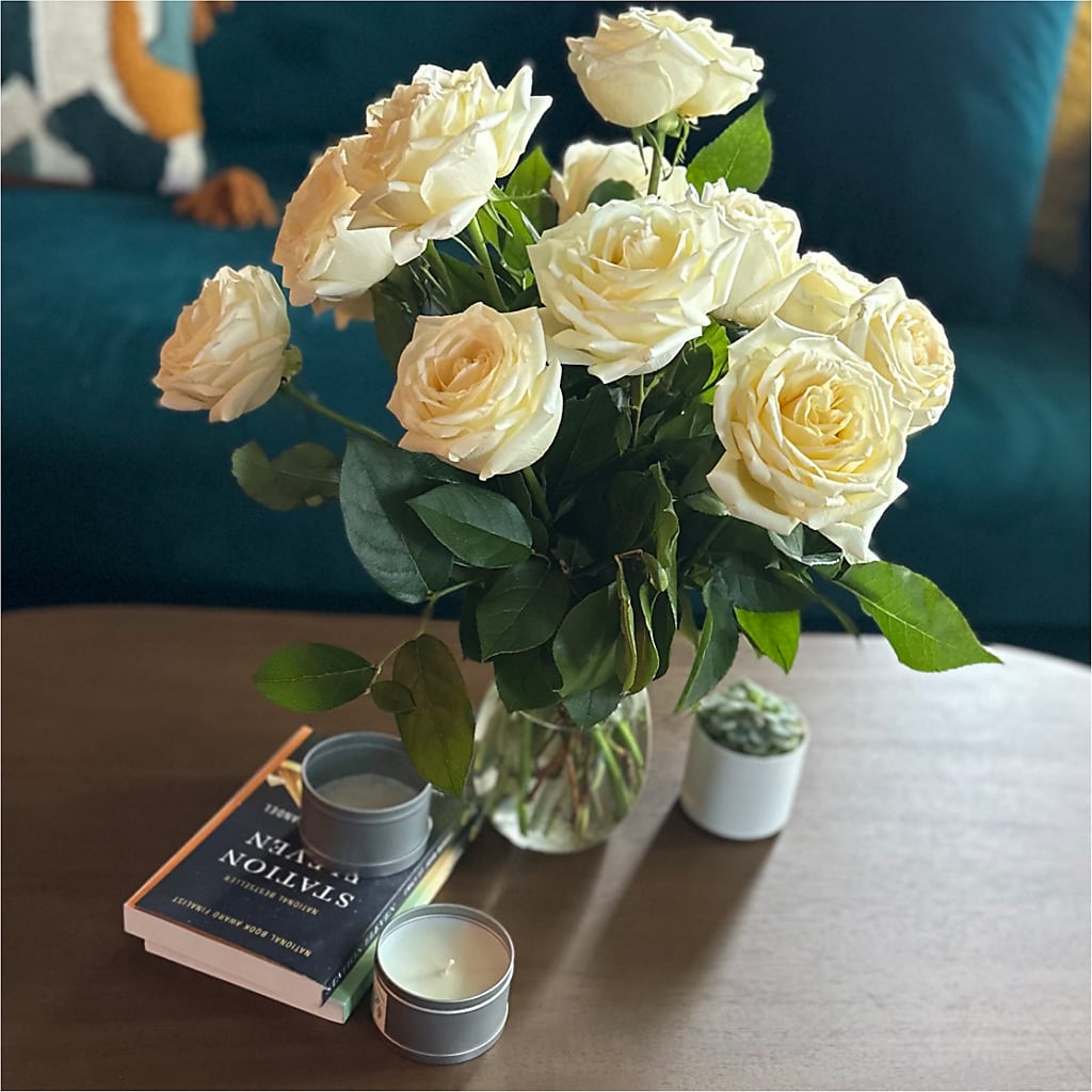Long Stem Yellow Rose Bouquet –  Realm Of Blooms, Carnegie PA