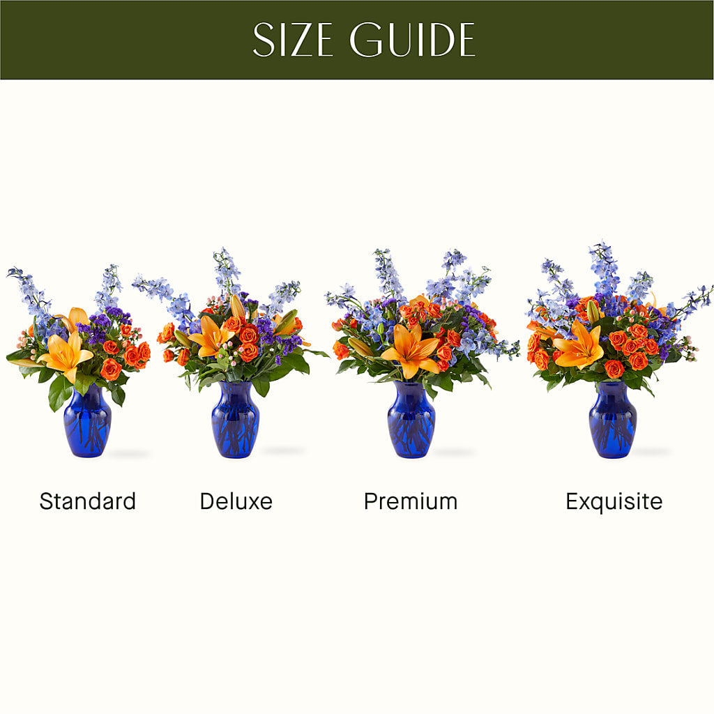 Radiant Citrus Bouquet –  Realm Of Blooms, Carnegie PA