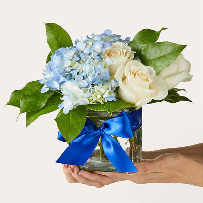 Sky Blue Delight Bouquet –  Realm Of Blooms, Carnegie PA