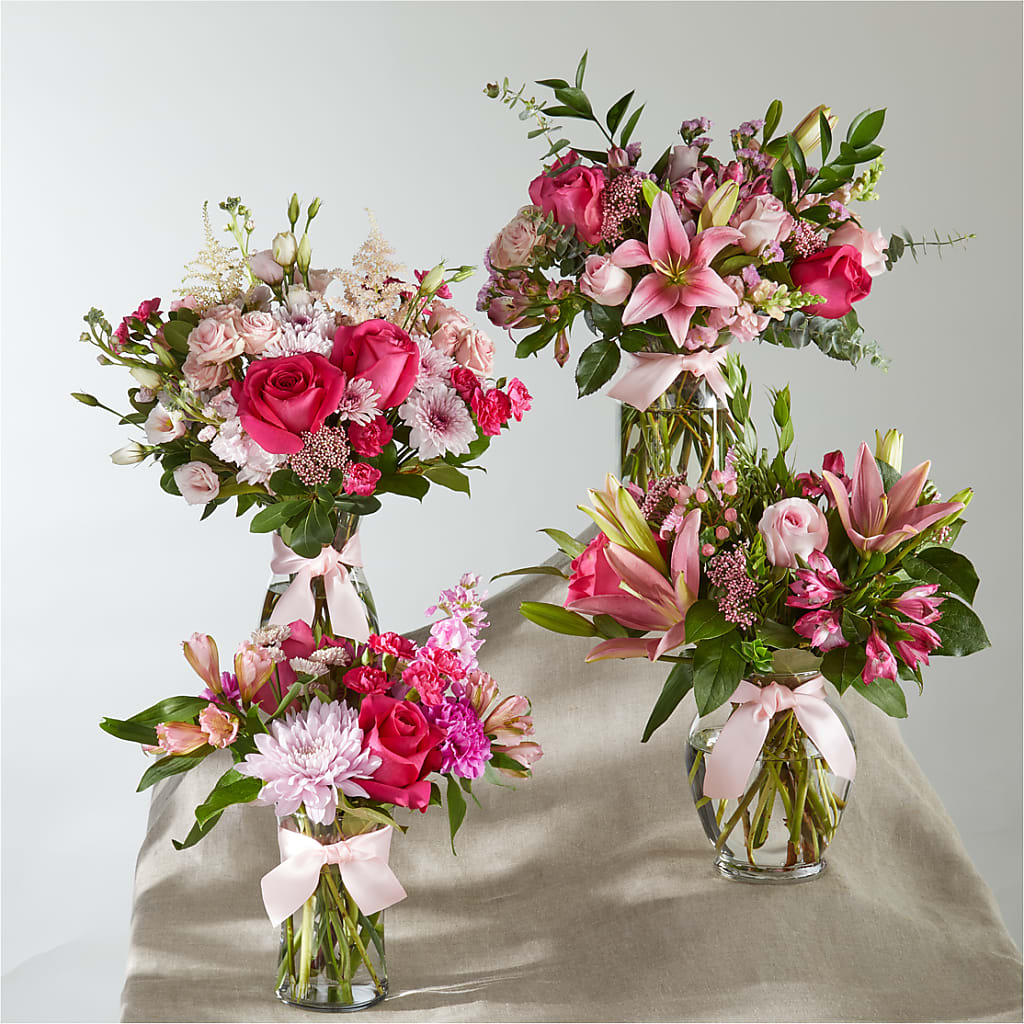 Pink Ribbon - A Florist Original –  Realm Of Blooms, Carnegie PA