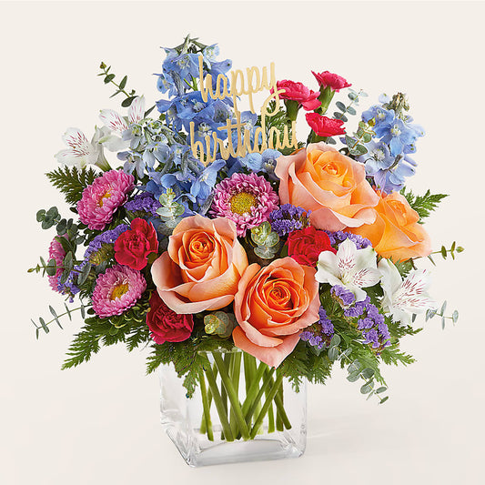 Birthday Bash Bouquet –  Realm Of Blooms, Carnegie PA