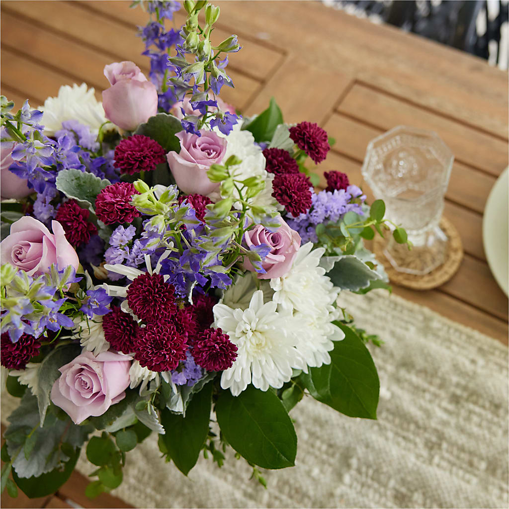Violet Frost Bouquet –  Realm Of Blooms, Carnegie PA