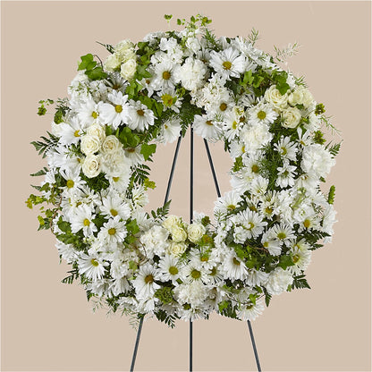 Faithful Wishes Wreath –  Realm Of Blooms, Carnegie PA