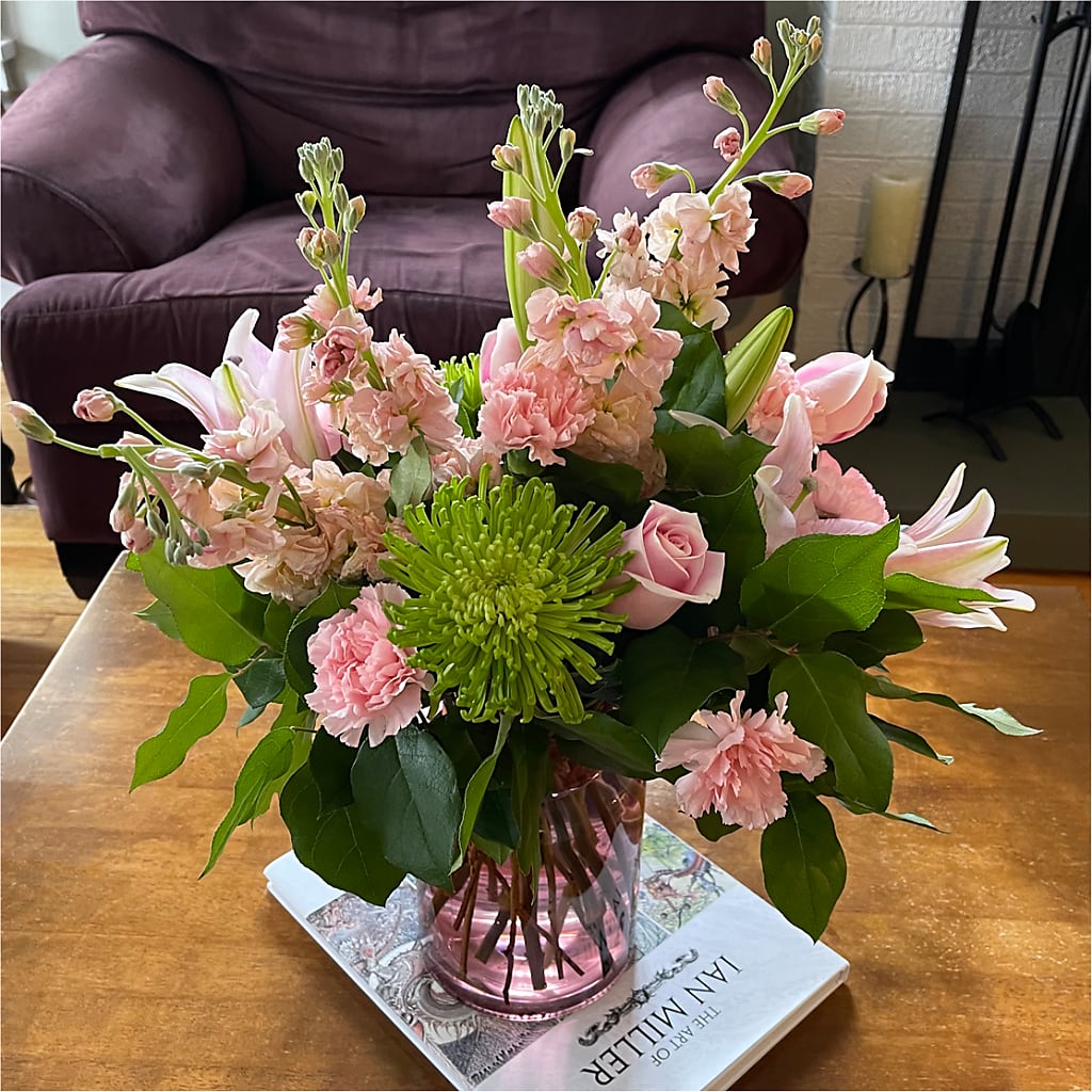 Pretty in Pink Bouquet –  Realm Of Blooms, Carnegie PA