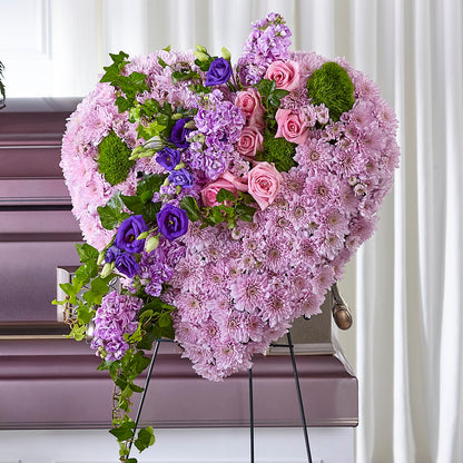 Treasured Love Standing Heart –  Realm Of Blooms, Carnegie PA