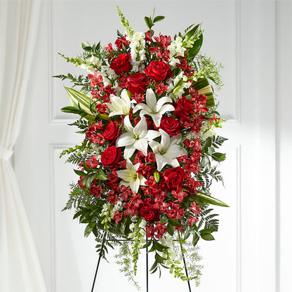 Everlasting Memory Standing Spray –  Realm Of Blooms, Carnegie PA