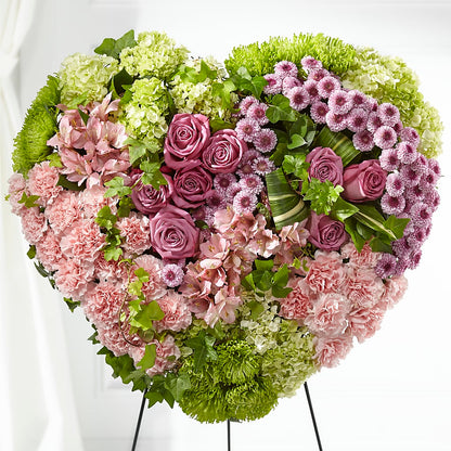 Heartwarming Standing Heart –  Realm Of Blooms, Carnegie PA