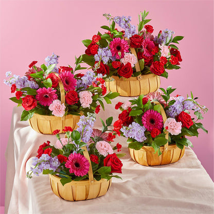 Pink Picnic Basket –  Realm Of Blooms, Carnegie PA