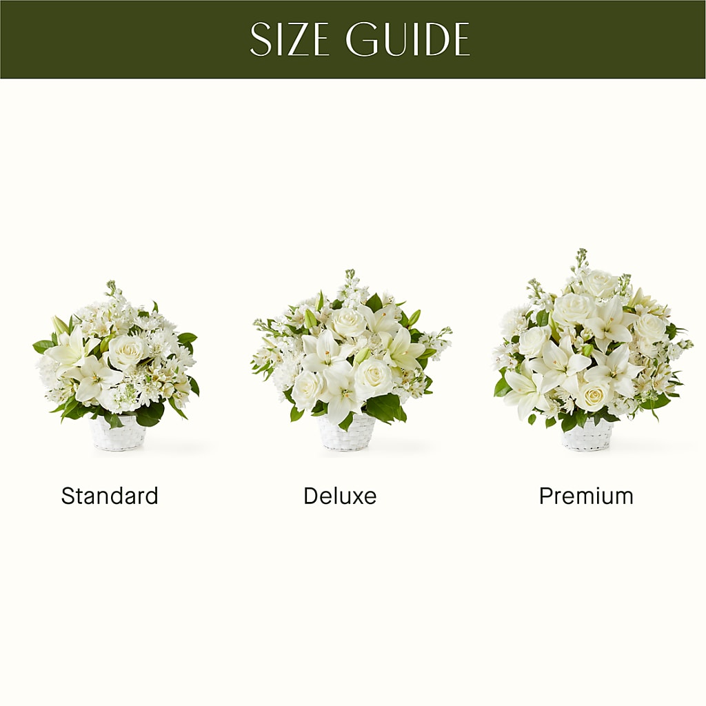 Peaceful Reflections Arrangement –  Realm Of Blooms, Carnegie PA