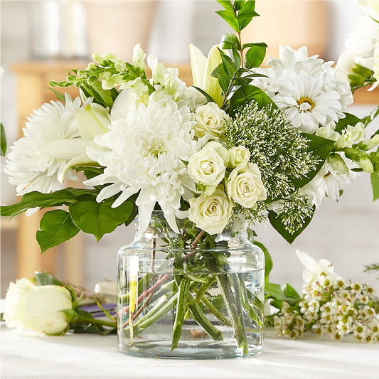 Classic Ivory – A Florist Original –  Realm Of Blooms, Carnegie PA
