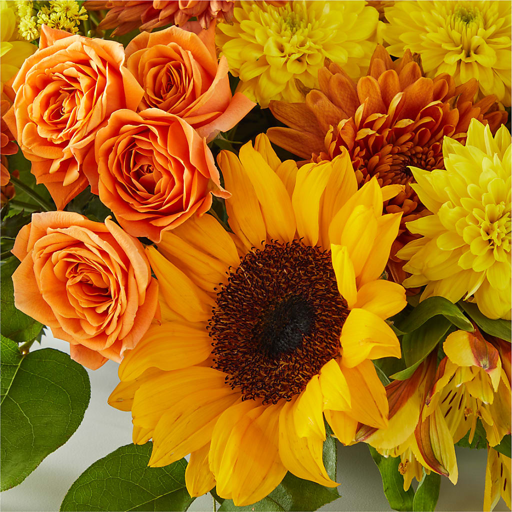 Autumn Harmony Centerpiece –  Realm Of Blooms, Carnegie PA