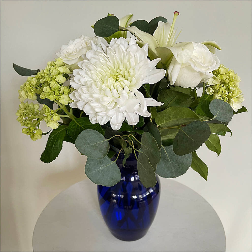 Snowy Dreams Bouquet –  Realm Of Blooms, Carnegie PA