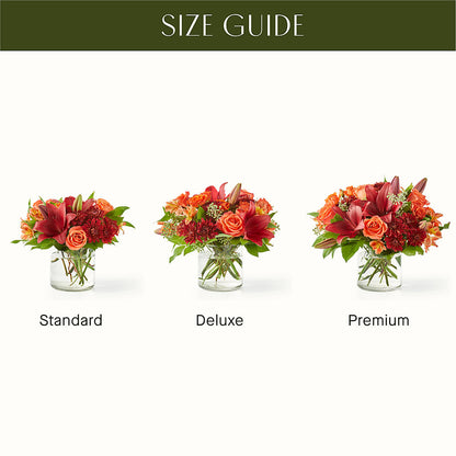 Crimson Leaves Bouquet –  Realm Of Blooms, Carnegie PA