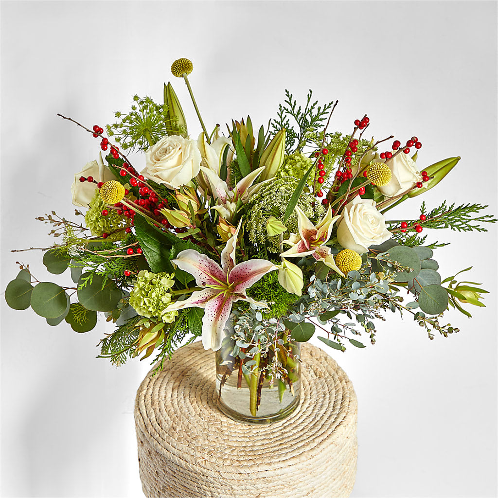 Berry & Bright Bouquet –  Realm Of Blooms, Carnegie PA