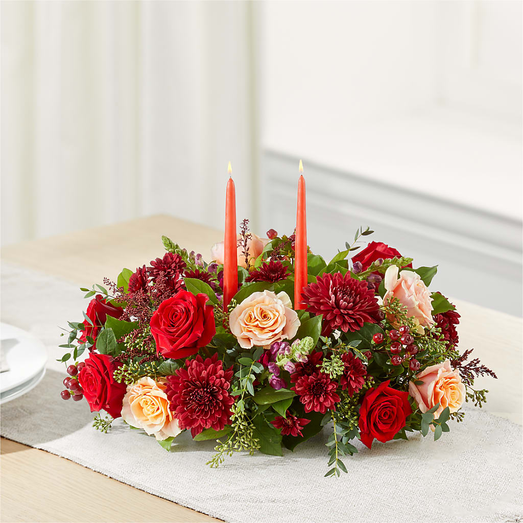 Most Thankful Centerpiece –  Realm Of Blooms, Carnegie PA