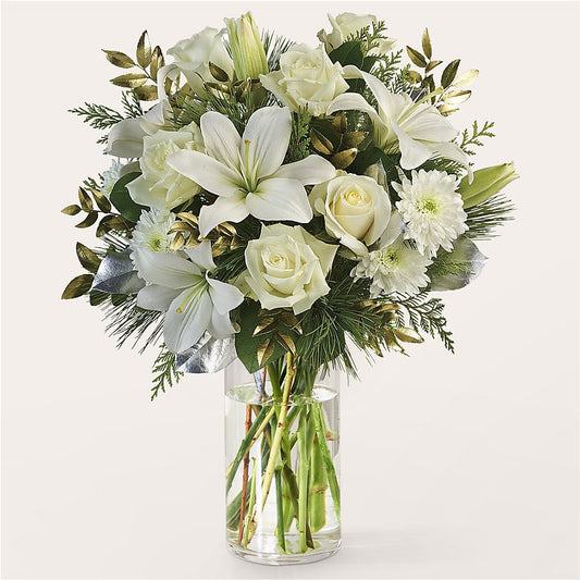 Wintry Mix Bouquet –  Realm Of Blooms, Carnegie PA