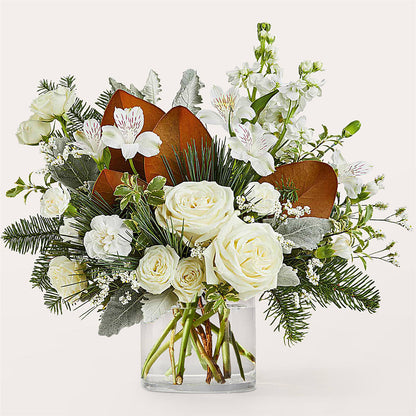 Fresh Snowfall Bouquet –  Realm Of Blooms, Carnegie PA