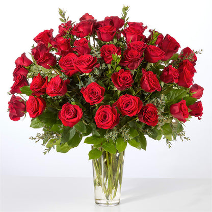 Forever Yours Fifty Stem Red Rose Bouquet –  Realm Of Blooms, Carnegie PA
