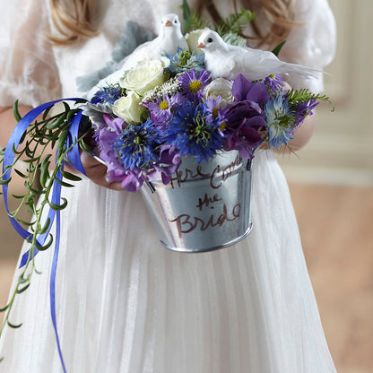 Enchantment Flower Girl Arrangement –  Realm Of Blooms, Carnegie PA