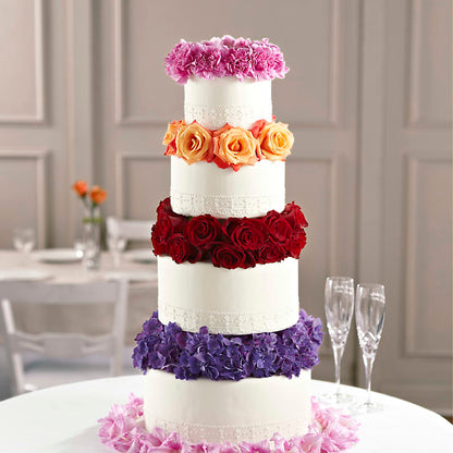 Infinite Love Cake Décor –  Realm Of Blooms, Carnegie PA