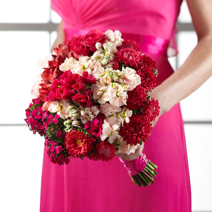 Pink Effervescence Bouquet –  Realm Of Blooms, Carnegie PA