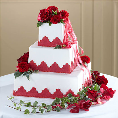 Forever Happiness Cake Decor –  Realm Of Blooms, Carnegie PA